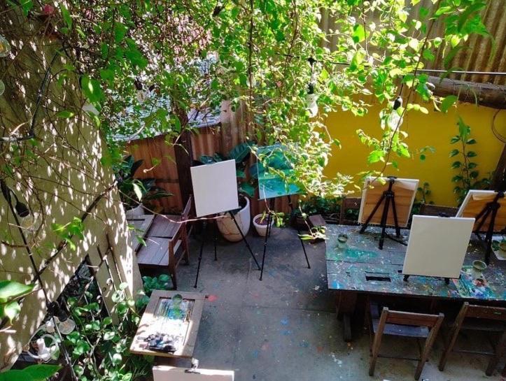 Chu Nhat Cafe & Homestay - 12 Ngo 41 Duong Lang - Co So 1 하노이 외부 사진